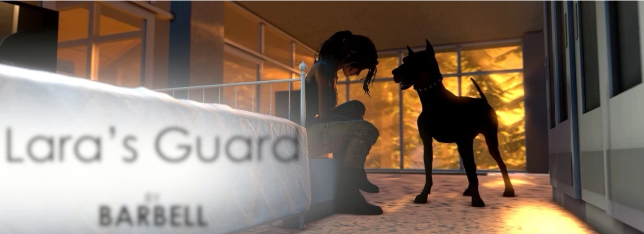 [3D] 【DH/3D/同人】Barbell SFM 劳拉与Doge和异形的幸福生活合集【3.3G】