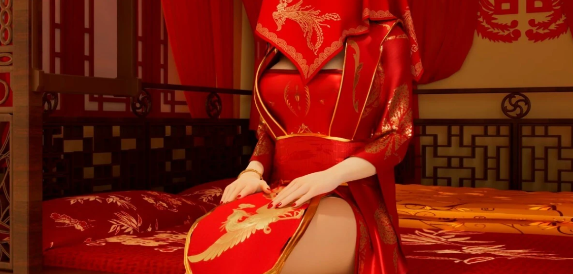 [3D] 【DH/3D/同人】[伏娲] 洞房花烛夜-云沁 1080HD步兵完整版★究极丝【16′/1.2G】