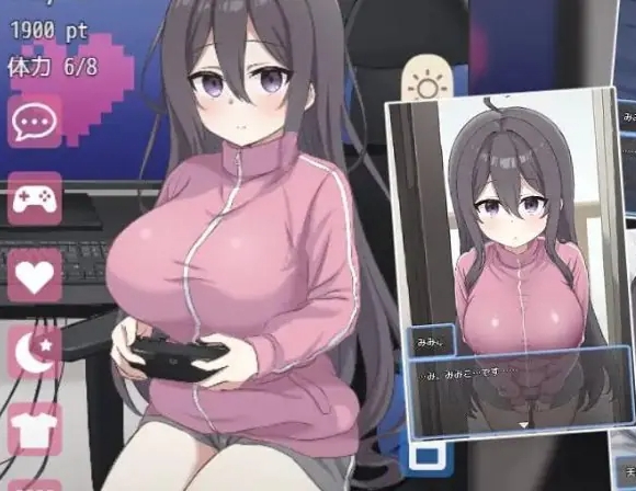 【PC/AI汉化/同居/日系/2D/互动/SLG游戏/850M】网恋女友！～与宅女女友的甜蜜同居生活～ AI汉化版+同居+日系2D互动SLG游戏+850M