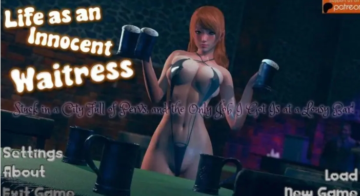 【PC/安卓/AI汉化/欧美/3D/沙盒/SLG游戏/2.17G】无辜服务员的生活 (Life as an Innocent Waitress) Ver0.4.1 AI汉化版+PC+安卓+欧美3D沙盒SLG游戏+2.17G
