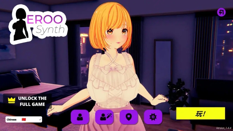 【PC/官中/日式/3D/SLG游戏/1.0G】 艾若合成器 （Eroo Synth） Ver1.4.4 Demo 官中步兵版+日式SLG游戏+1.0G