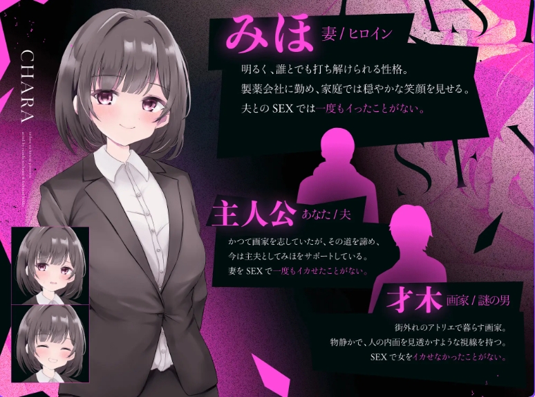 [PC/AI汉化版/拨作SLG/NTR] 最终性爱 -被他人夺走伴侣模拟游戏-【NTR】 ラストセックス-寝取られシミュレーションゲーム-【NTR】 PC+AI汉化版+拨作SLG+NTR[5.70G]