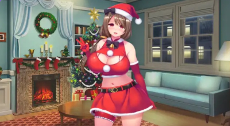 [PC/动作RPG/多P/动画,] 与妈妈圣诞（义姐）的恩爱甜蜜野球拳游戏 ママサンタ義姉とイチャラブえっち野球拳+全回想存档 AI汉化版 [1.30G]