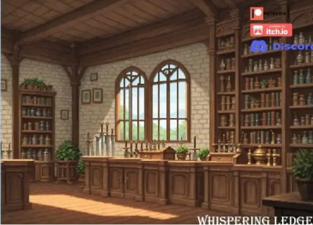 【PC/安卓/AI汉化/日系/2D/SLG游戏/1.05G】低语账本 (Whispering Ledger) Ver0.3.4 AI汉化版+PC+安卓+日系2DSLG游戏+1.05G