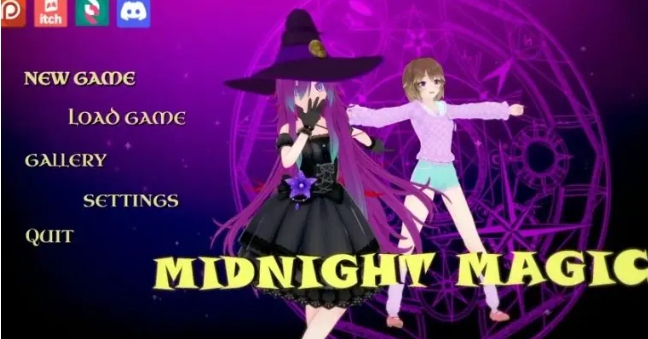 【PC/安卓/AI汉化/日系/3D/SLG游戏/5.3G】午夜魔法 (Midnight Magic) Ver0.0.15 AI汉化版+PC+安卓+日系3DSLG游戏+5.3G