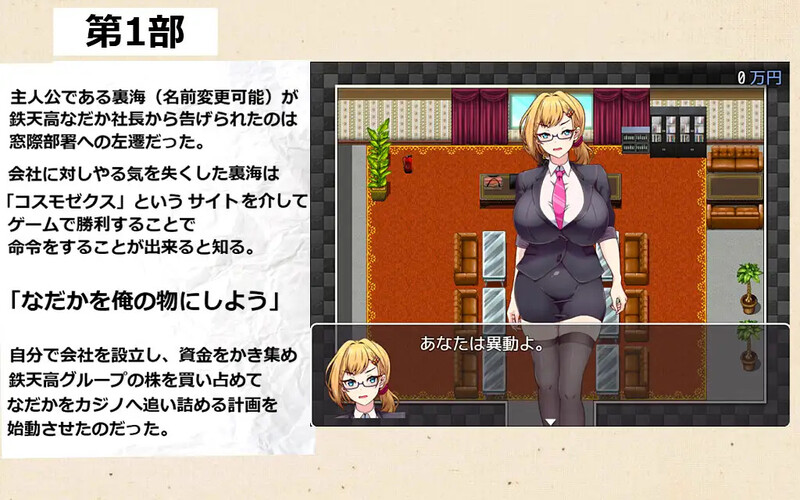 [日式RPG] 掌控赌博的遥控器 -Dominate Gamble Remote- ドミギャンリモート -Dominate Gamble Remote- V1.11 AI汉化版 [1.20G]