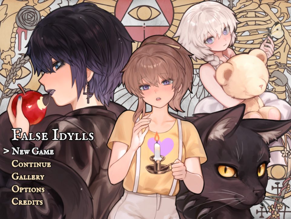 【PC/AI汉化/互动/RPG游戏/510M】 虚假的田园 (False Idylls) Ver0.4.2 内嵌AI汉化步兵版+互动RPG游戏+510M